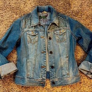 Studded Denim Jacket